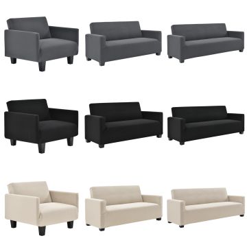 [neu.haus]® Kanapé / Fotel huzat különböző színben és méretben - bútorhuzat - stretches, nyúlékony anyag 