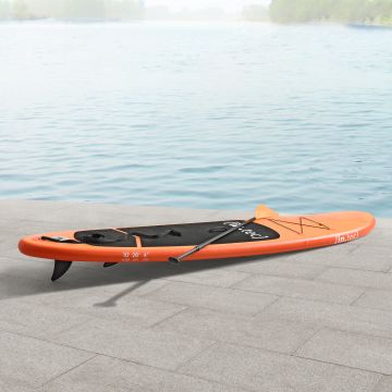 [in.tec]® Felfújható Stand Up Paddle (SUP deszka) alumínium evezővel pumpával 305x71x10cm szörfdeszka különböző színekben