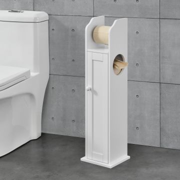 Fürdőszoba szekrény AANF-8344 WC-papír tartóval [en.casa]